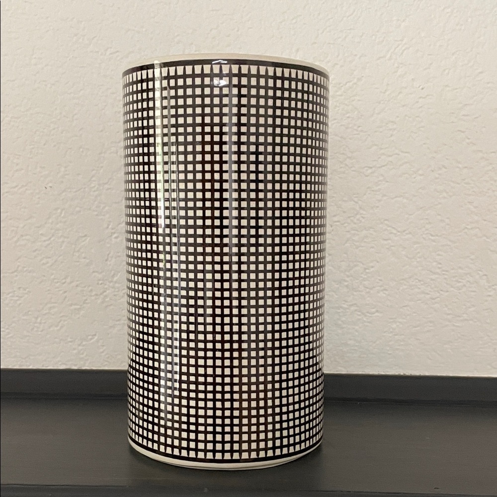 Swid Powell Japan “ Graph” vintage canister vase container 50s 60s no lid mid